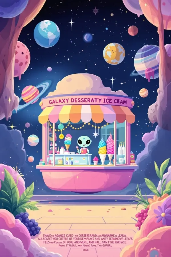 星际甜品屋海报