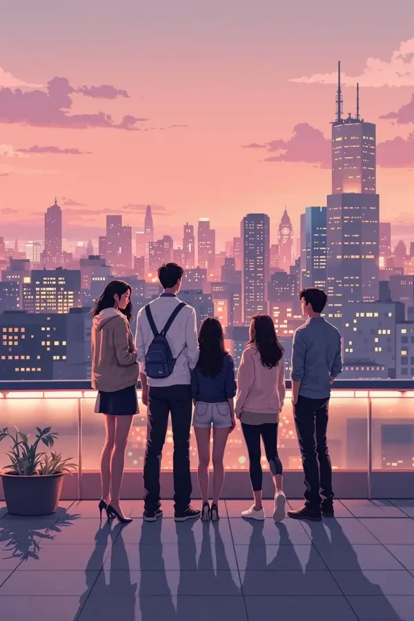 都市微光海报