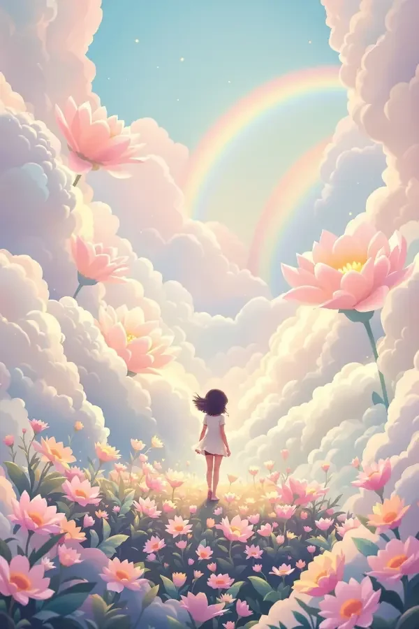 云端花园海报
